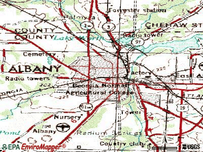 Albany Ga Map | Gadgets 2018