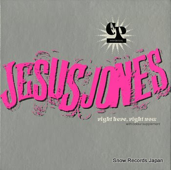 JESUS JONES right here, right now (with colour supplement)