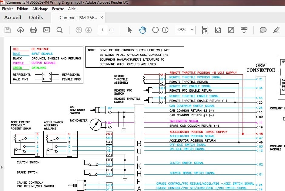 Cummins Ism Wiring Diagram Pdf - Wiring Diagram