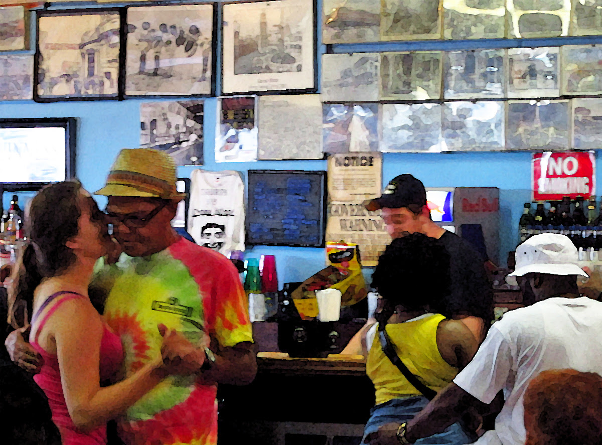 Dancing at Ruby's