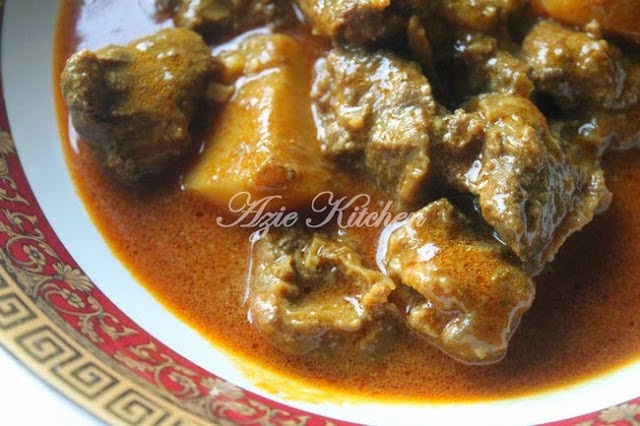 Resipi Gulai Daging Kelantan - Resepi Bergambar