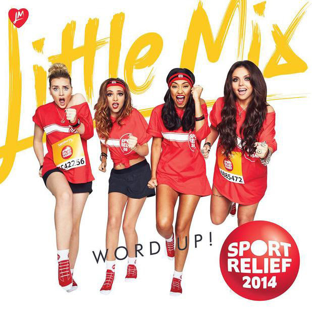 Little Mix unveil official artwork for 'Sports Relief' single, 'Word Up!'...