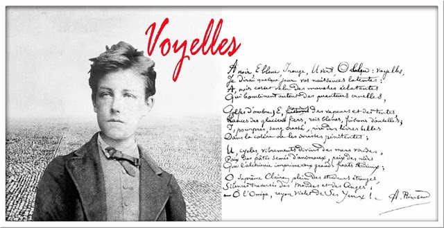 Arthur Rimbaud La Couleur Des Voyelles Choix de Couleur