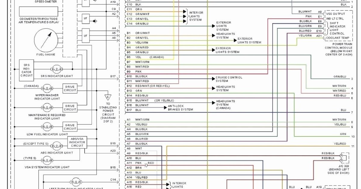 2002 Honda Civic Window Wiring Diagram - Wiring Schema