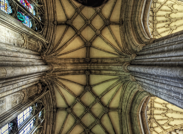 Ceiling of Winchester Cathedral