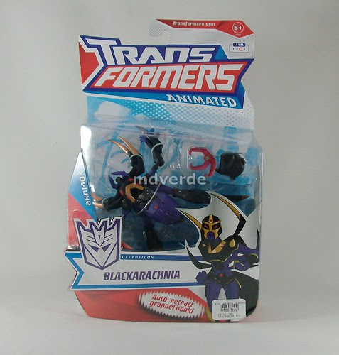 Transformers Blackarachnia Animated Deluxe - caja (by mdverde) Transformers Blackarachnia Animated Deluxe - caja (by mdverde)
