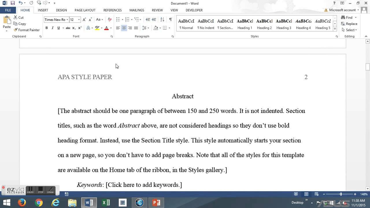 How To Write APA Essay Format - an write essay to apa how Just