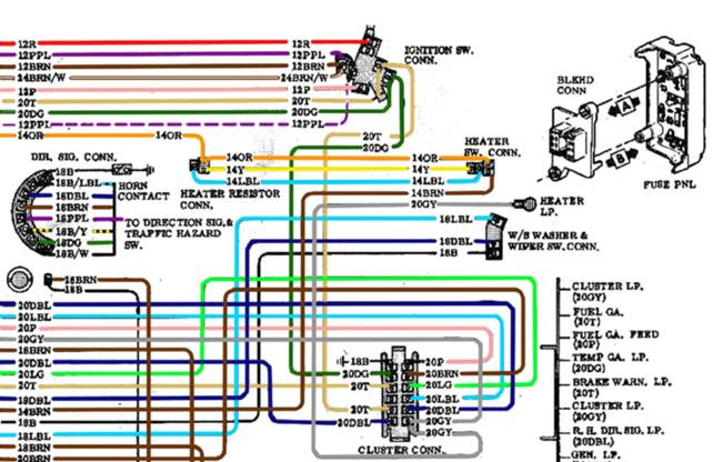 72 Chevy C10 Wiring Schematic - Wiring Diagram Networks