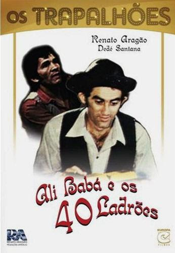 DVD California - OS TRAPALHÕES - ALI BABÁ E OS 40 LADRÕES