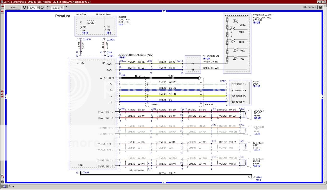 Mercury Mariner Radio Wiring Diagram - Wiring Diagram