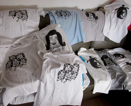 new screen printed shirts
