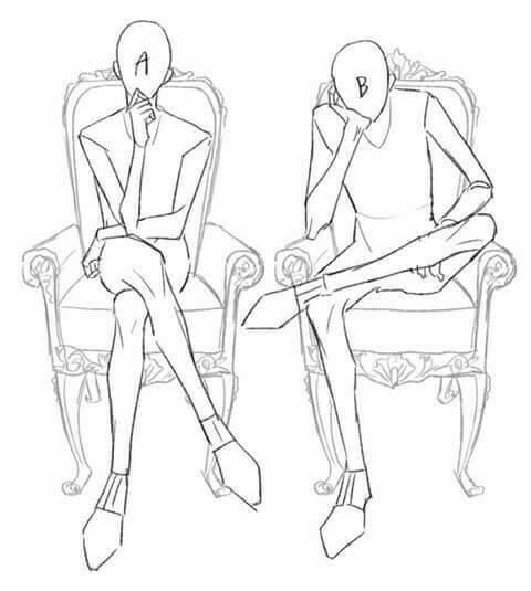 sitting anime figures