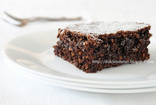 Torta di Nocciole e Cioccolato-Chocolate and Hazelnut Cake