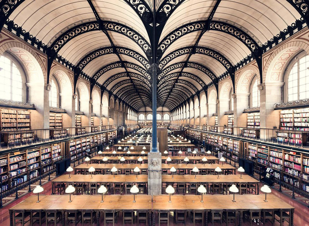 La Bibliothèque Sainte-Geneviève La Bibliothèque Sainte-Geneviève