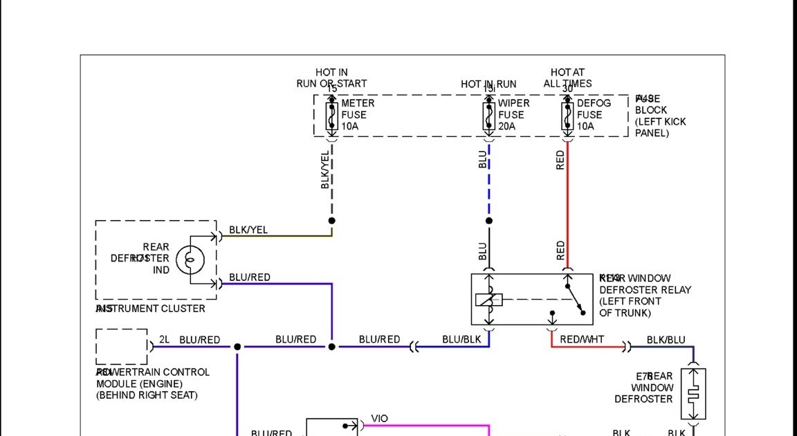 1990 Mazda B2200 Wiring Diagram