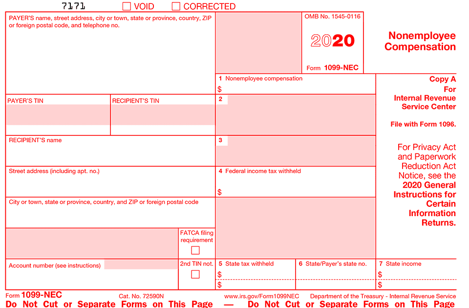1099 Form Independent Contractor Pdf / 14 Printable 1099 form