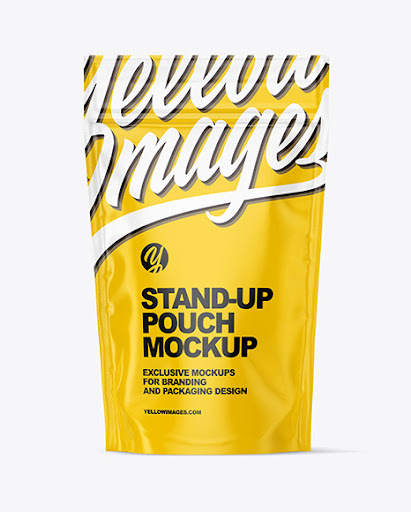 Download Free Download Glossy Stand Up Pouch With Zipper Packaging Pouch Mockups Psd 24 41 Mb PSD Mockups.