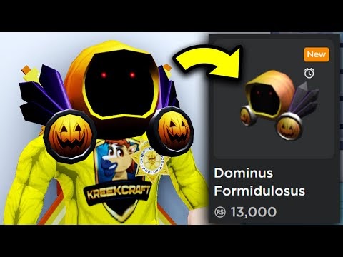 Roblox Dominus Formidulosus Limited Robux Cards Codes For Free