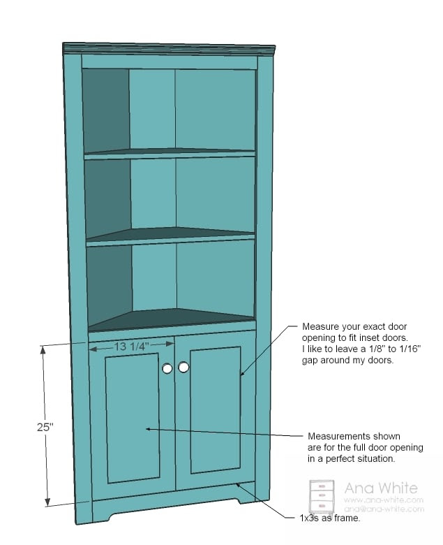 Built In Corner Cabinet Kitchen Design