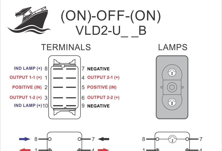 Carling Switch Diagram : Carling Rocker Switches : Carling technologies