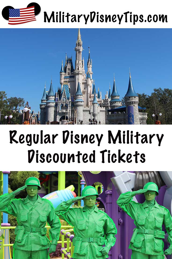 Disney 2 Day Park Hopper Military Discount