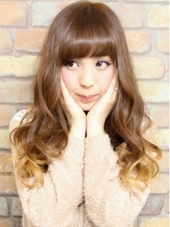 【2016年春版】ロング グラデーションカラーのヘアスタイル・髪型