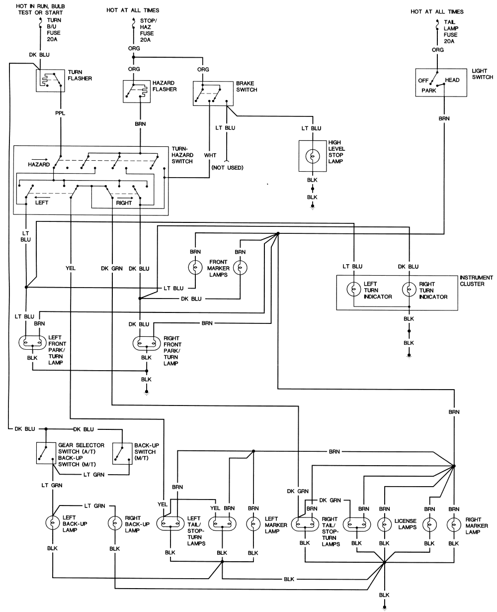 Pontiac Fiero Headlight Wiring Diagram - Wiring Diagram