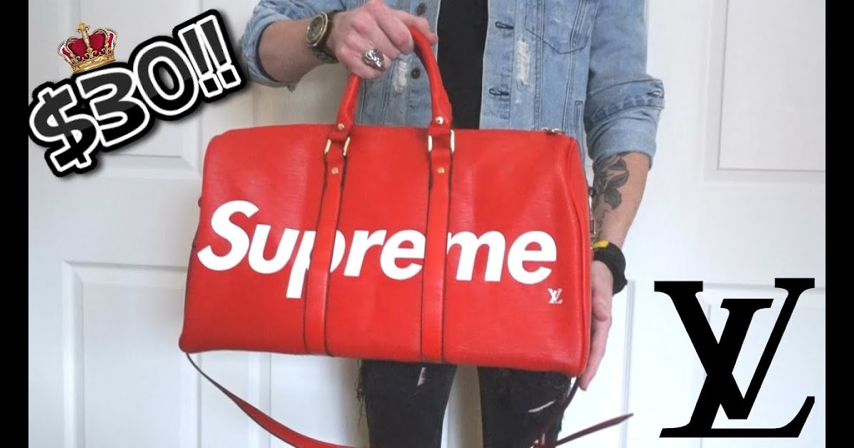 bag: Supreme Louis Vuitton Duffle Bag