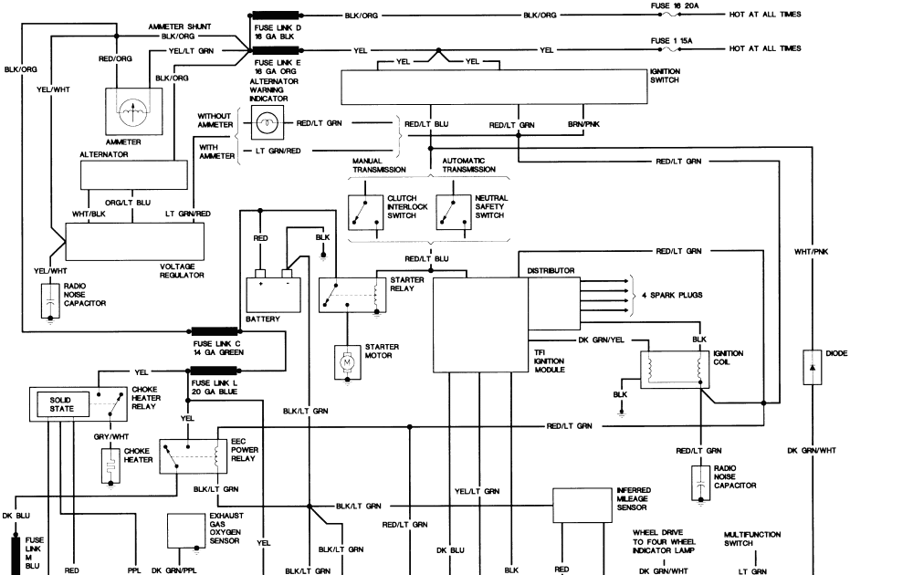 1985 ford f150 wiring diagram