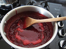 Cheesecake fruits des bois cru vegetalien Cheesecake fruits des bois cru