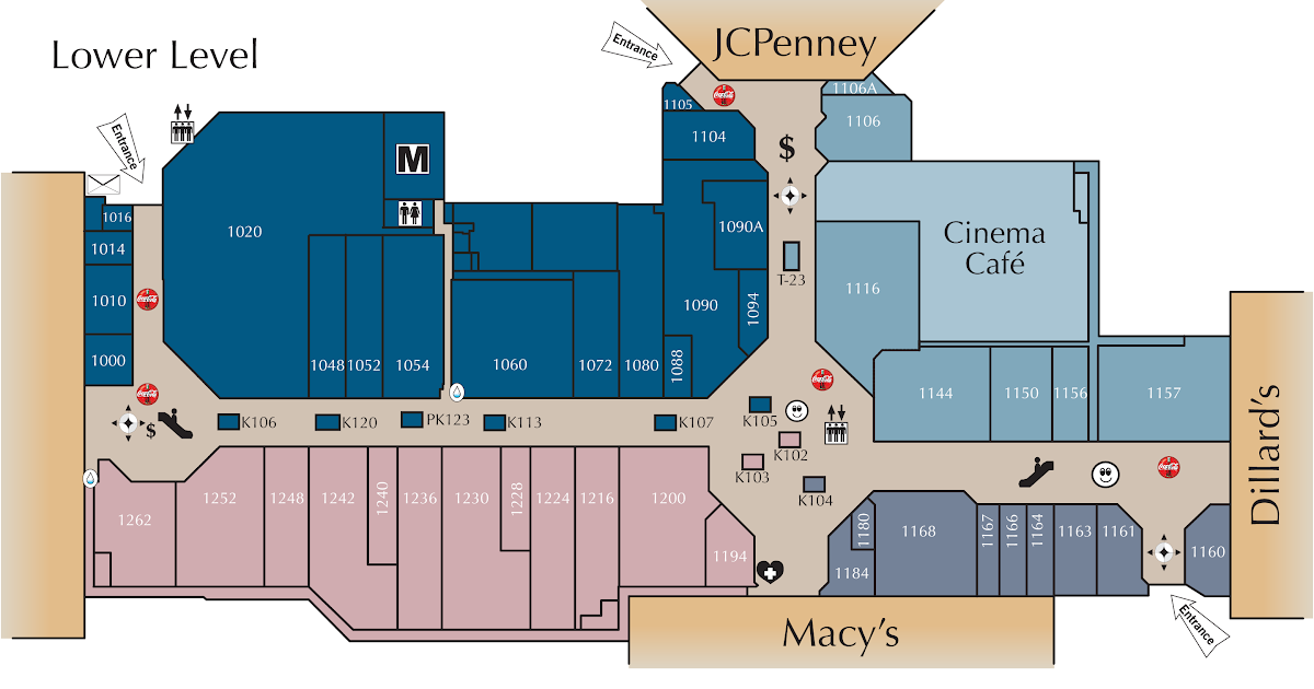 Store Fashion Fair Mall Map