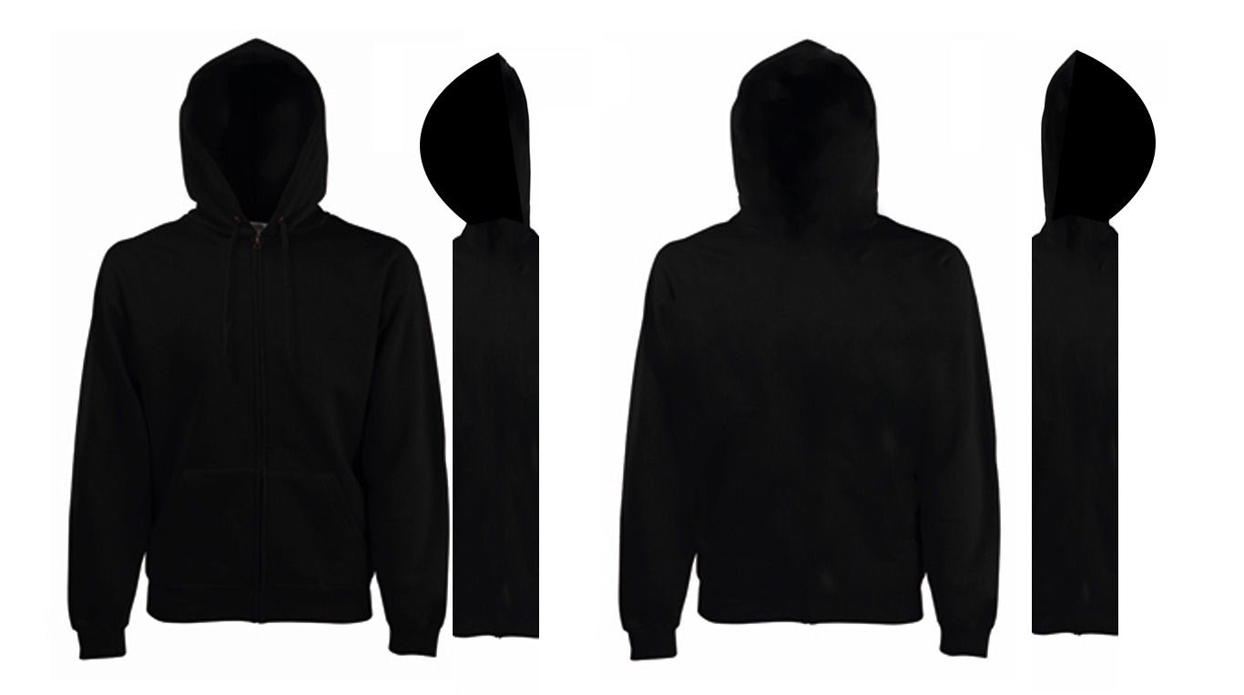 3813+ Black Hoodie Template Front And Back Popular Mockups