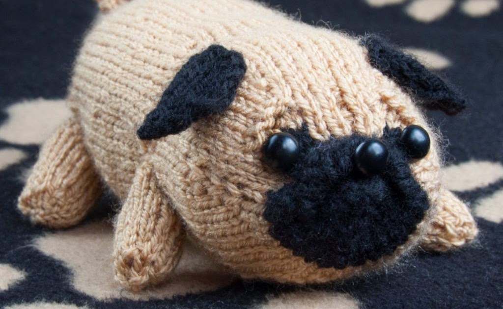 Pug Knitting Pattern Free