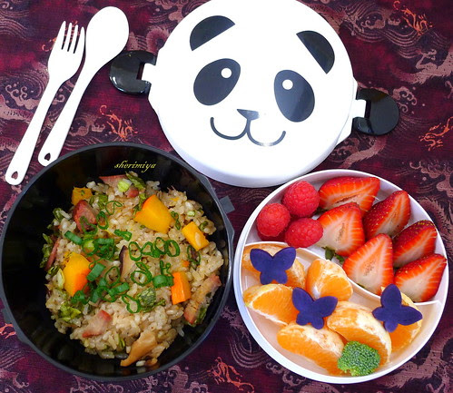 Sticky Rice Panda Bowl Bento by sherimiya ♥