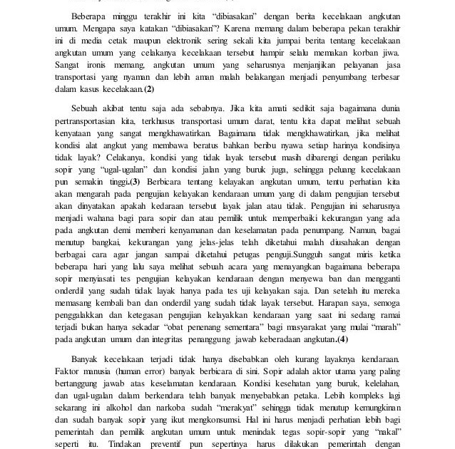 Contoh Esai Bahasa Indonesia Tentang Pendidikan Garumah