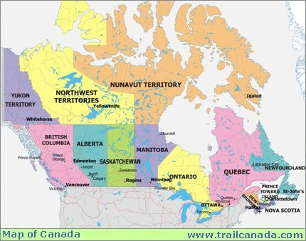 obryadii00: map of canada outline