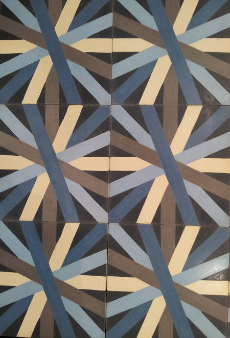 Asterisk is a new, contemporary cement tile pattern from Avente Tile Asterisk is a new, contemporary cement tile pattern from Avente Tile
