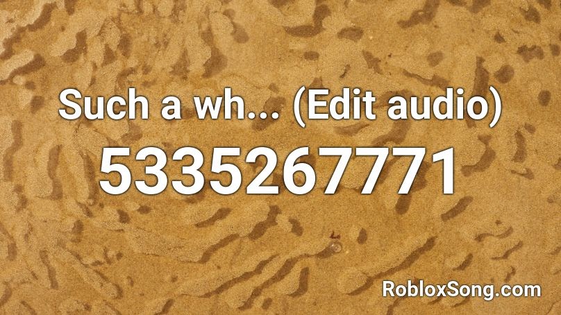 wh robloxsong
