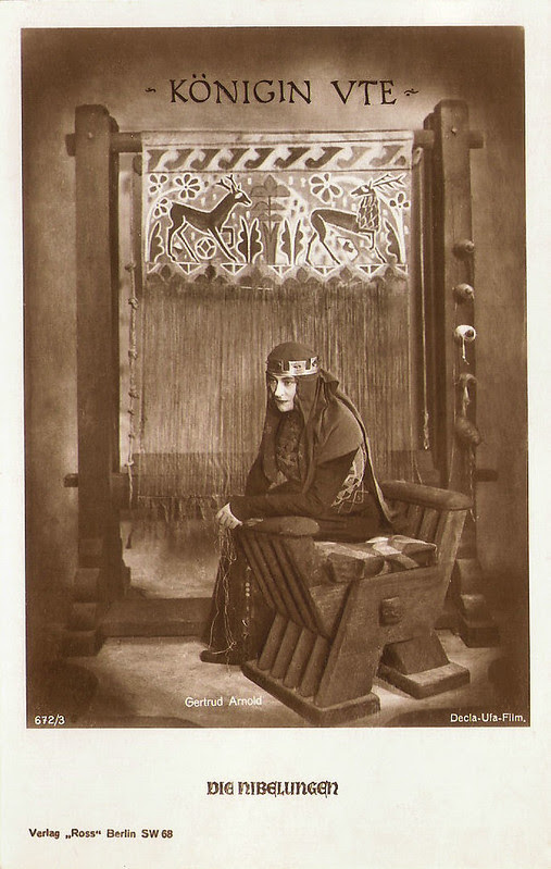 Die Nibelungen: Gertrud Arnold as Queen Ute