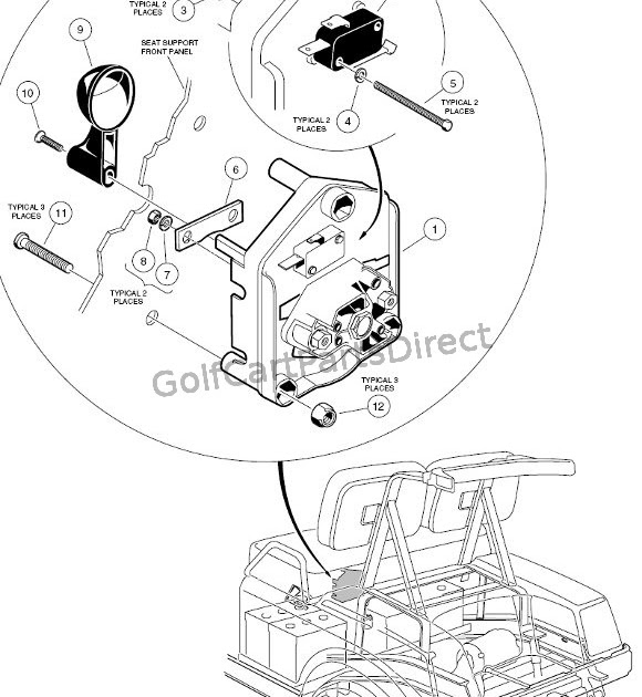 1997 Ezgo 36v Golf Cart Wiring Diagram