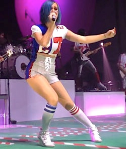 Katy Perry wearing Ash Thelma Sneakers