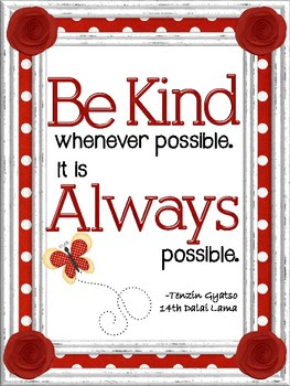 Be Kind Signs