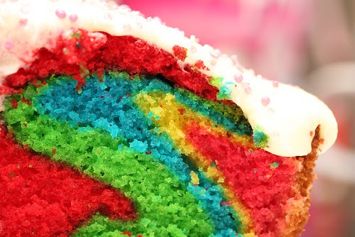 rainbow cake