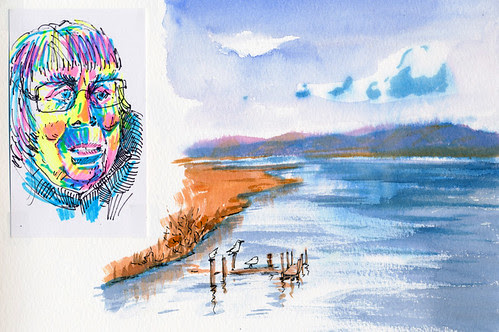 February 2014: Highlighters and Watercolors