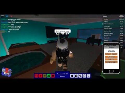 rocitizens mansion noob irobux donating tix rap commands typing