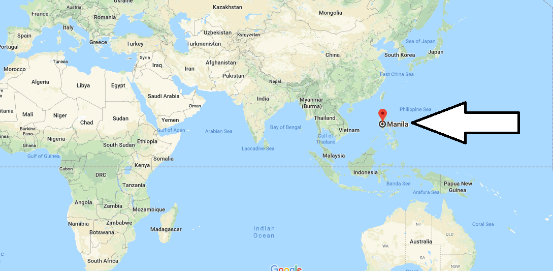 Manila Philippines World Map - Oconto County Plat Map