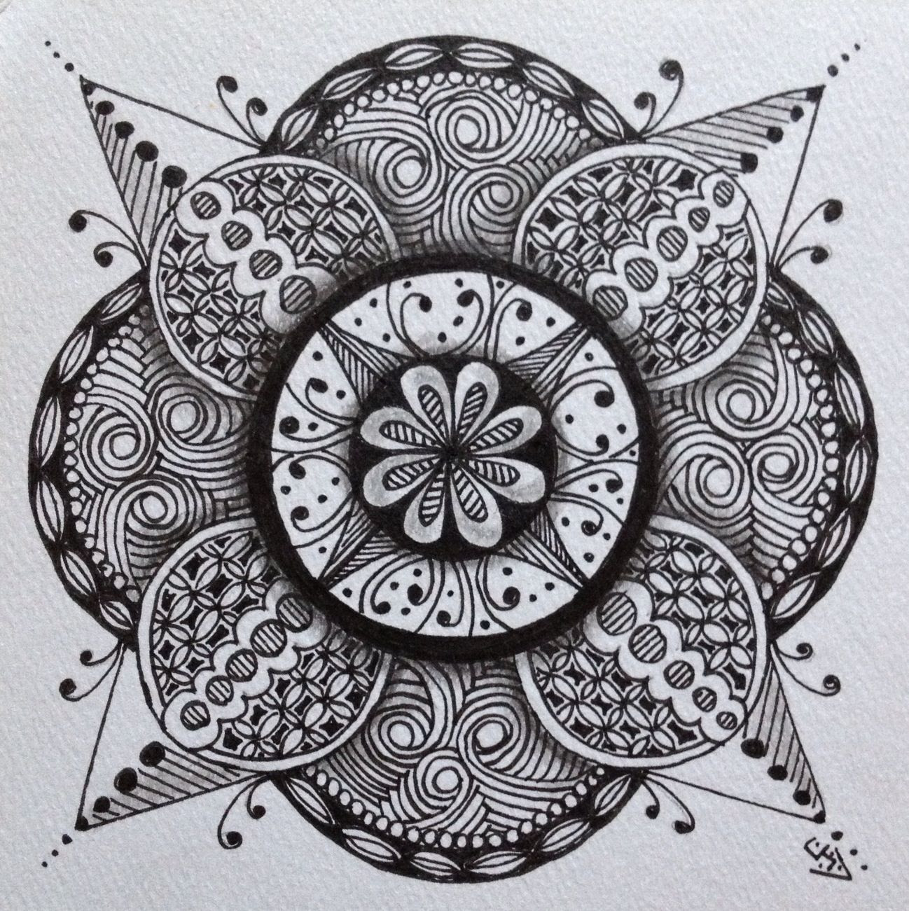 Coloring Pages Zentangle - Blog Images