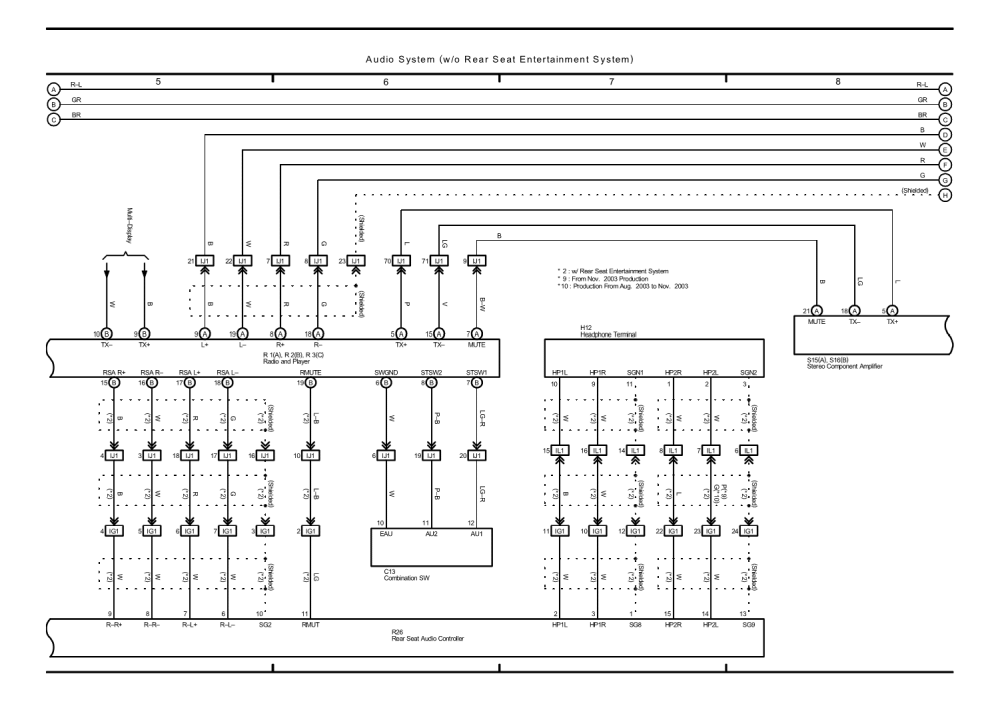 Wiring Manual PDF: 2004 Lexus Gx 470 Radio Wiring Diagram