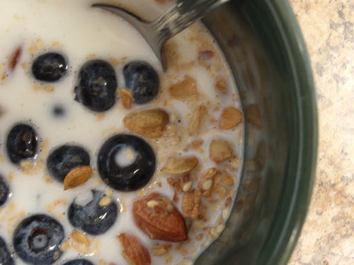 Granola Is Best with Blueberries