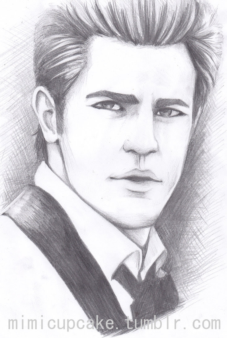 Cartoon Vampire Diaries Drawings Easy - Drawing with Crayons